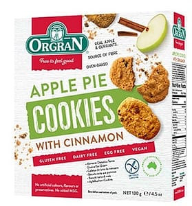 Orgran Apple Pie Cookies (130g)